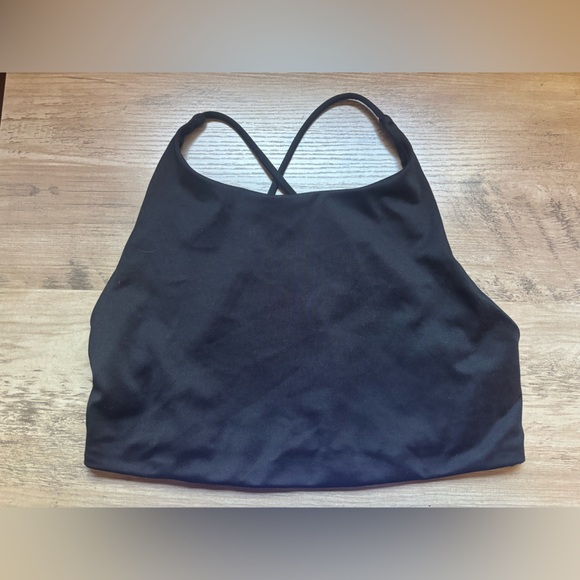 Victoria’s secret High Neck Blackless Sports Bra Womens Size Large - Picture 1 of 4